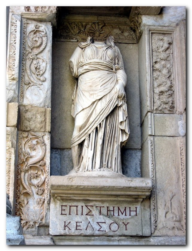 Efes - Celsus Library – Detail