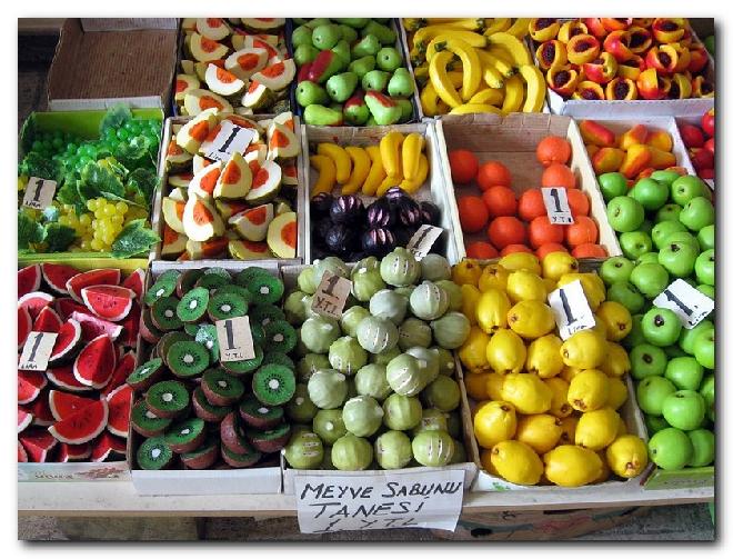 Fruit-shaped Soaps