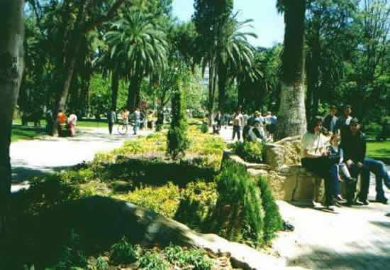Ataturk Parki on weekend