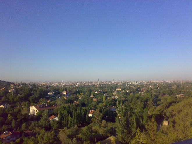 Appearance of Konya from Hill...