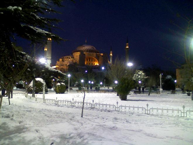 Snowy Istanbul