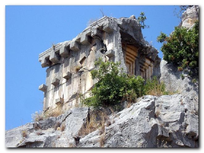 Myra Lycian Rock Tomb