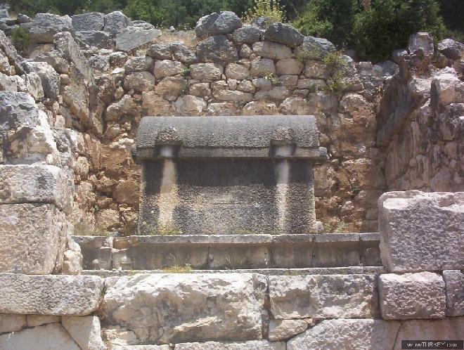 Arycanda - Lycian sarcophagi