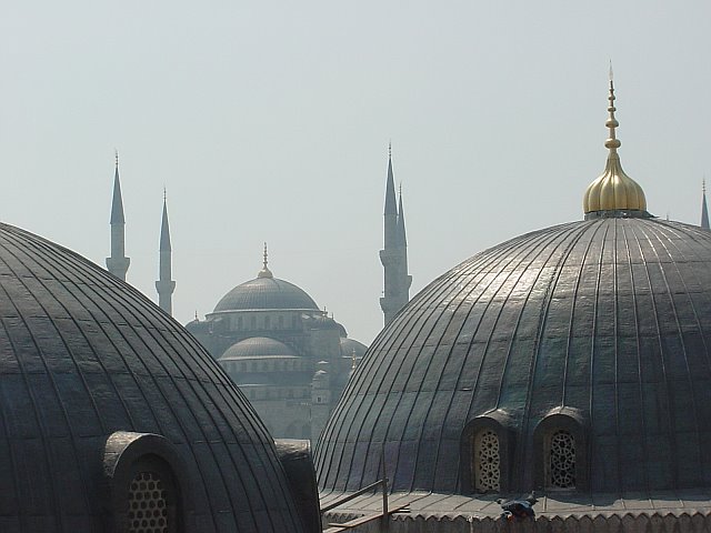 View from Hagia Sofia window