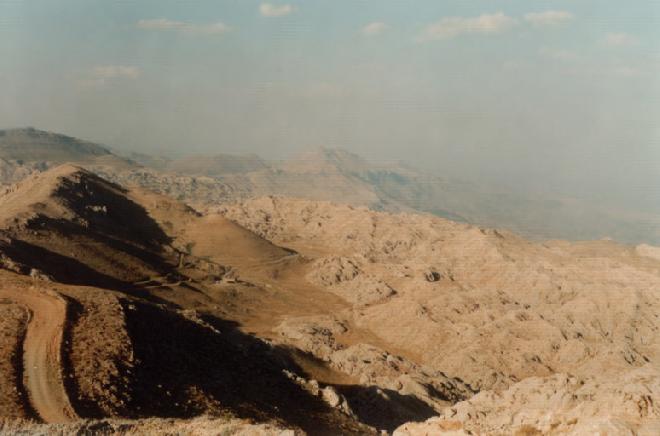 view from the eastern terrace