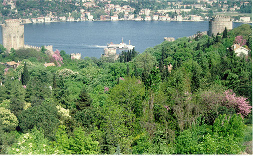 Bosphorus from Bogazici University