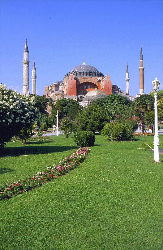 Hagia Sophia from the garden