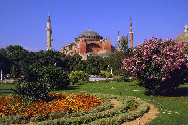 Hagia Sophia from front yard