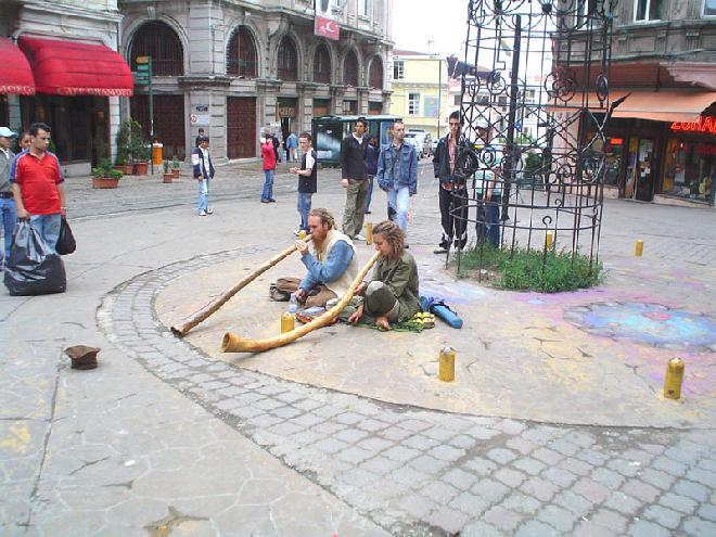 Street musicians