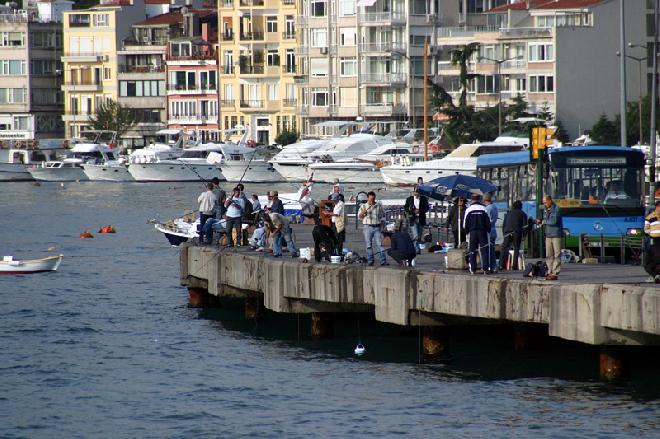 Fishermen in Istanbul