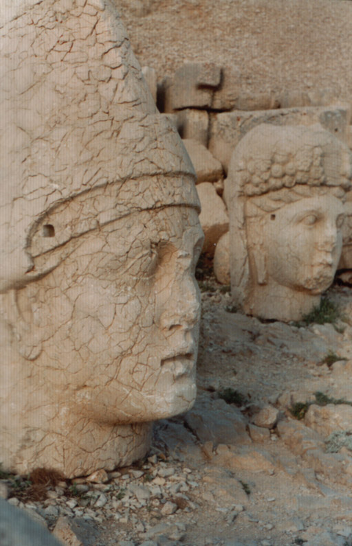 stone heads