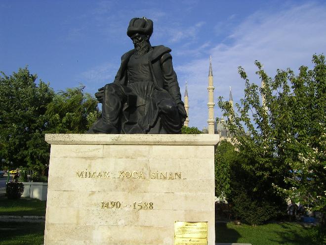 Statue of Mimar Koca Sinan