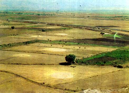 Plains in the province of Igdir