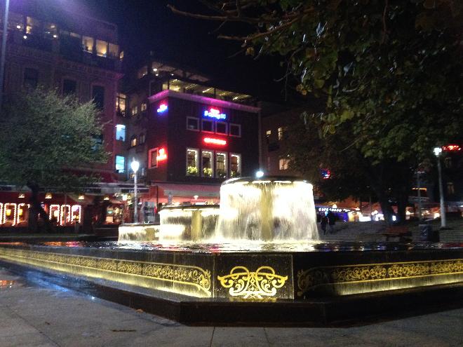 Night Fountain