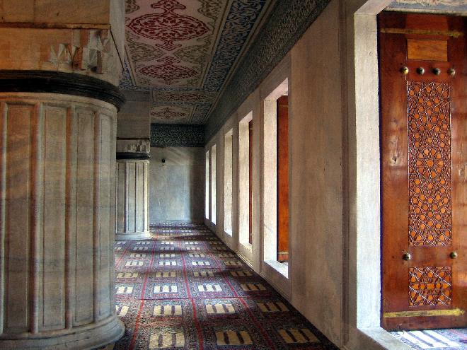 Inside of Blue Mosque