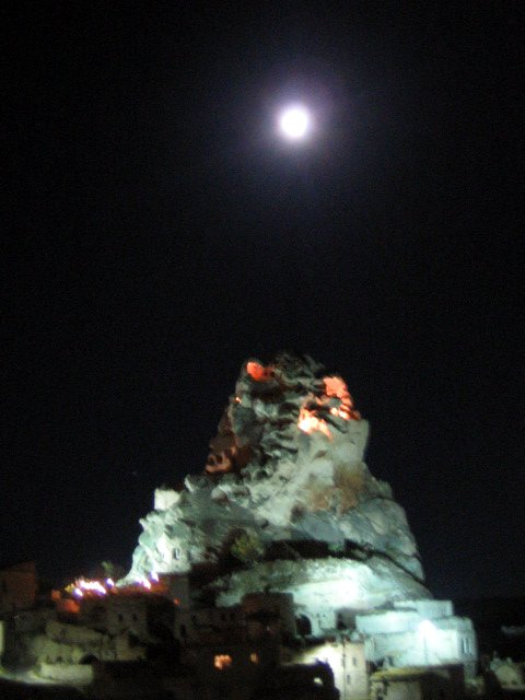 Full moon at Goreme