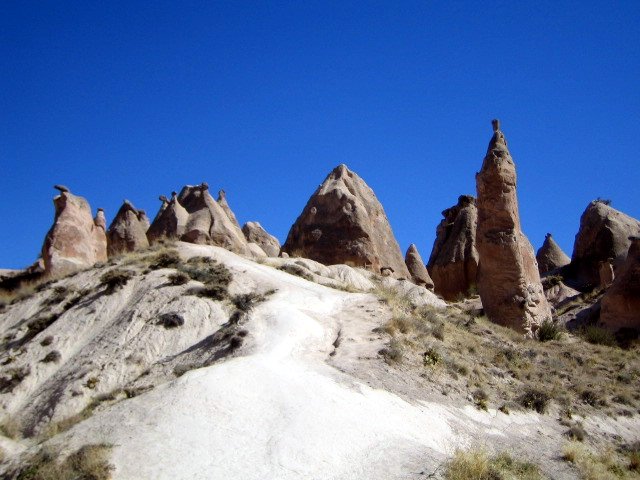 Valleys in Cappadocia