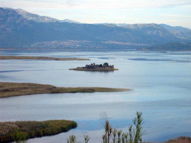 Koycegiz lake