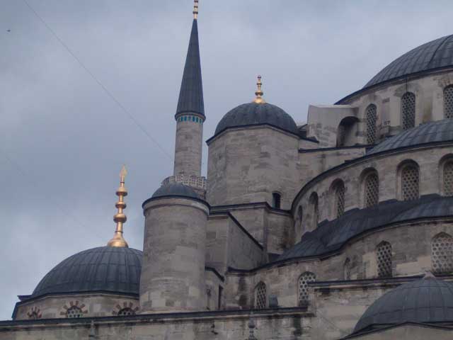 Domes of Blue Mosque 