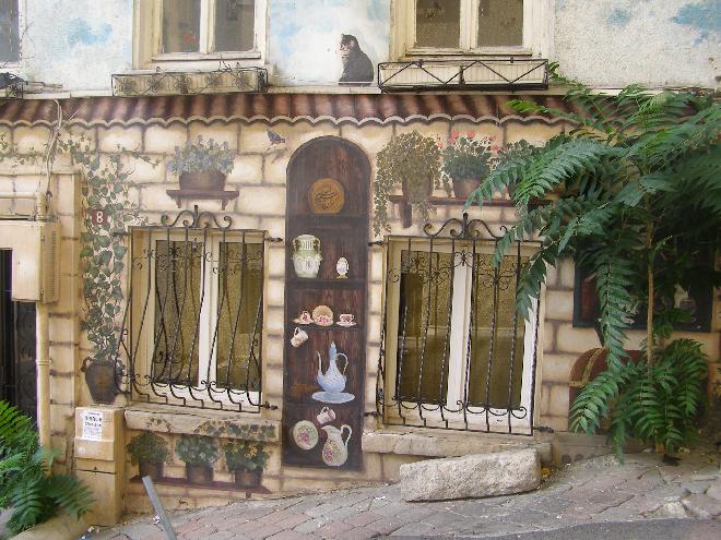 Trompe-l´oeil in Taksim