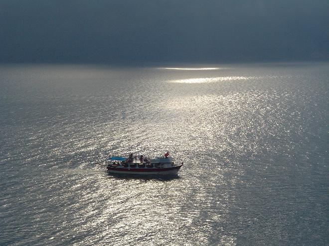 Antalya bay in winter