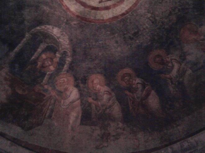 Ceilings of The church of St. Nicholas at Myra