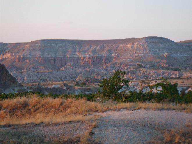 Evening panoramic view 