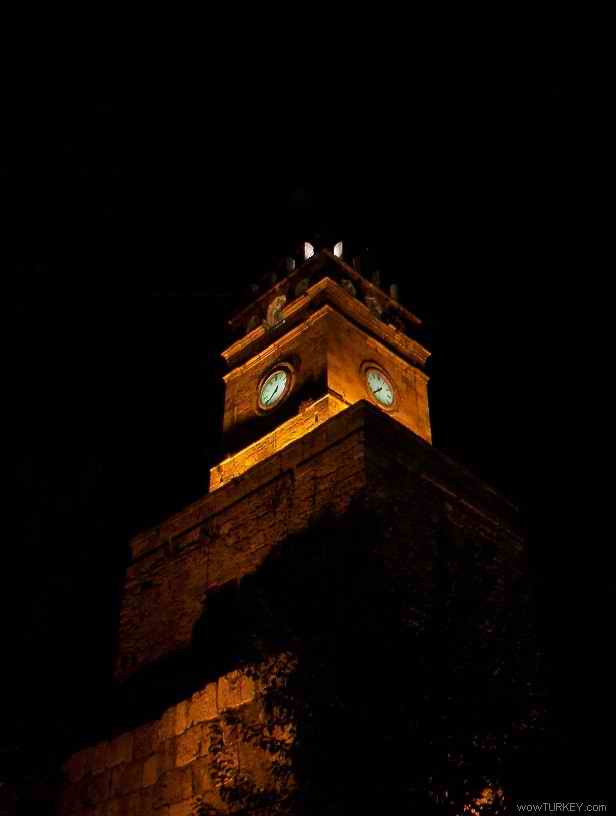 Antalya -The Clock Tower by Night