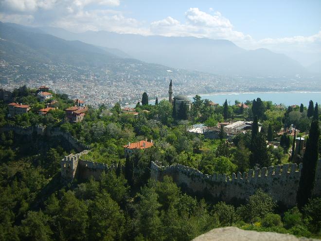 A view from Alanya Castle