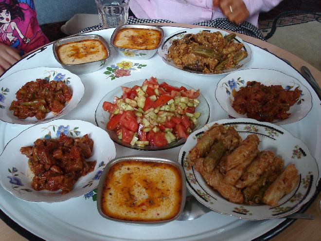 Turkish home dishes