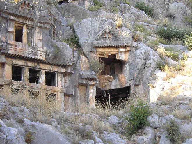 Rock tombs