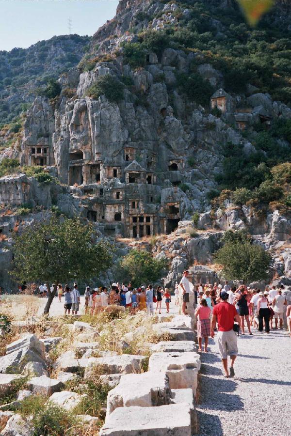 The rock tombs of Myra