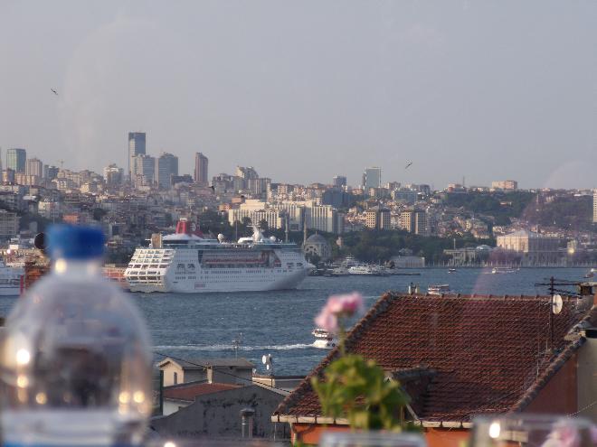 A view from a rooftop