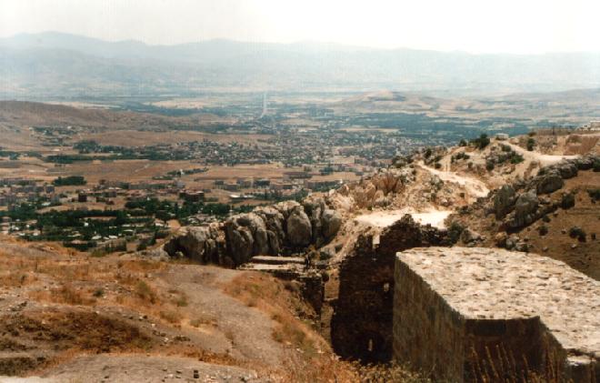 view of Elazig from Harput