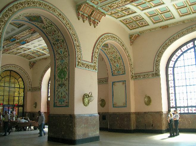 Inside Haydarpaşa trainstation (Asian Side)