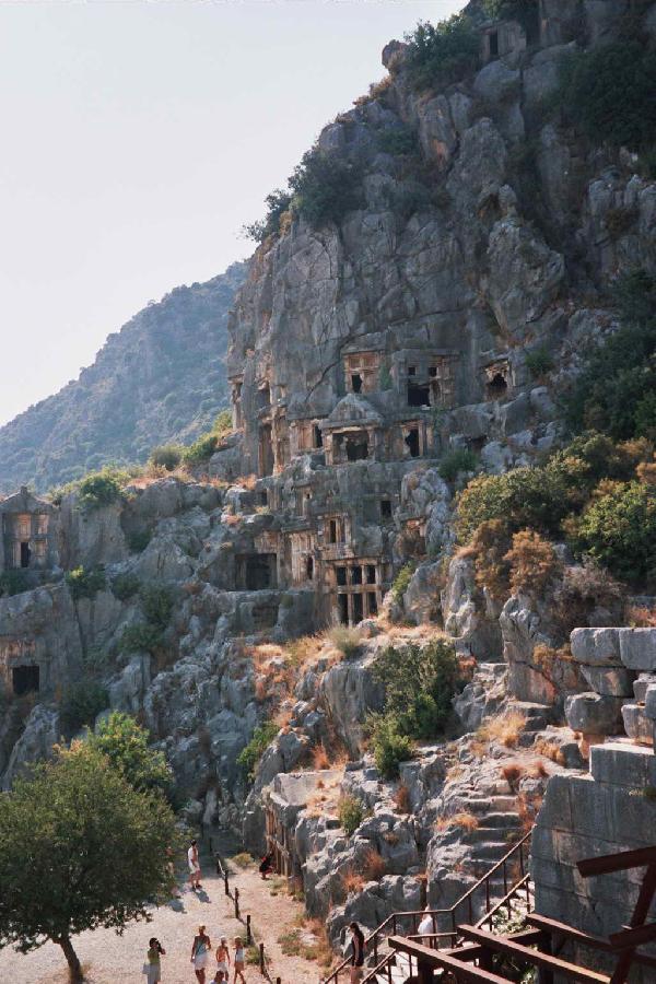 The rock tombs of Myra