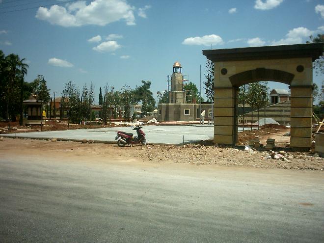 Culture Park, under construction