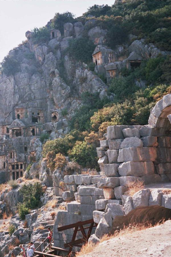 The rock tombs of Myra