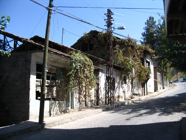 ruined houses in Yesilyurt