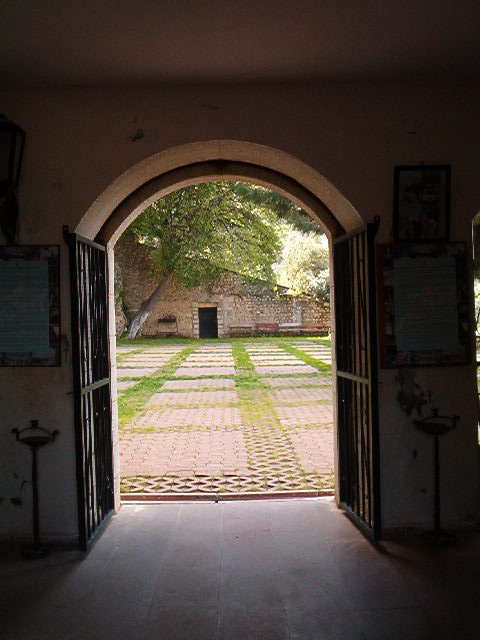 Entrance to St Peters church