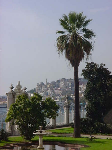 View from the Dolmabahce Palace