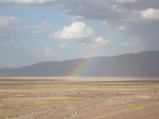 Rainbow outside my window