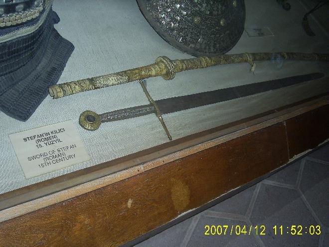 Sword of Stefan cel Mare - Topkapi palace