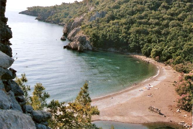 Olympos beach