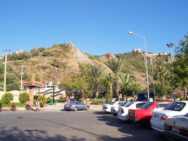 View for Alanya castle