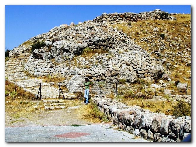 Hattuşaş - View on Great Fortress 