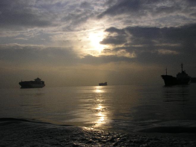 Aegean Sea at sunrise