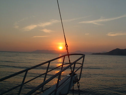 Sunset Fethiye Bay