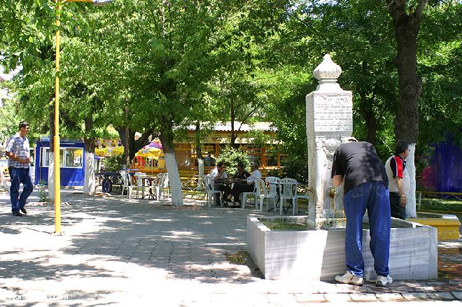 Tekirdag - small town park