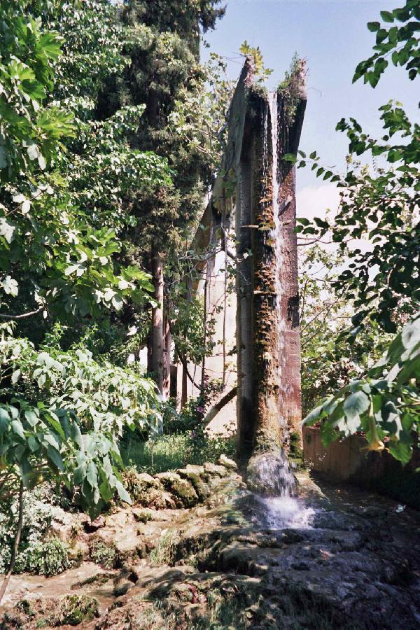 Upper Düden Waterfalls -Detail from the park